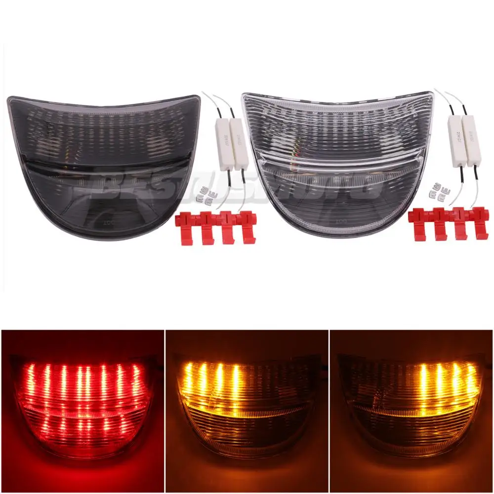 

Motorcycle Tail Light Brake Turn Signals Integrated LED Light For Honda CBR954RR CBR900RR CBR 954RR 900RR 954 900 RR 2002-2003