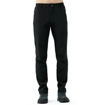 Youpin Youpin กลางแจ้งกางเกงผู้ชายฤดูใบไม้ร่วงและ Winter Plus ขนแกะสวมใส่ทนกางเกงเดินป่าอบอุ่นกางเกง