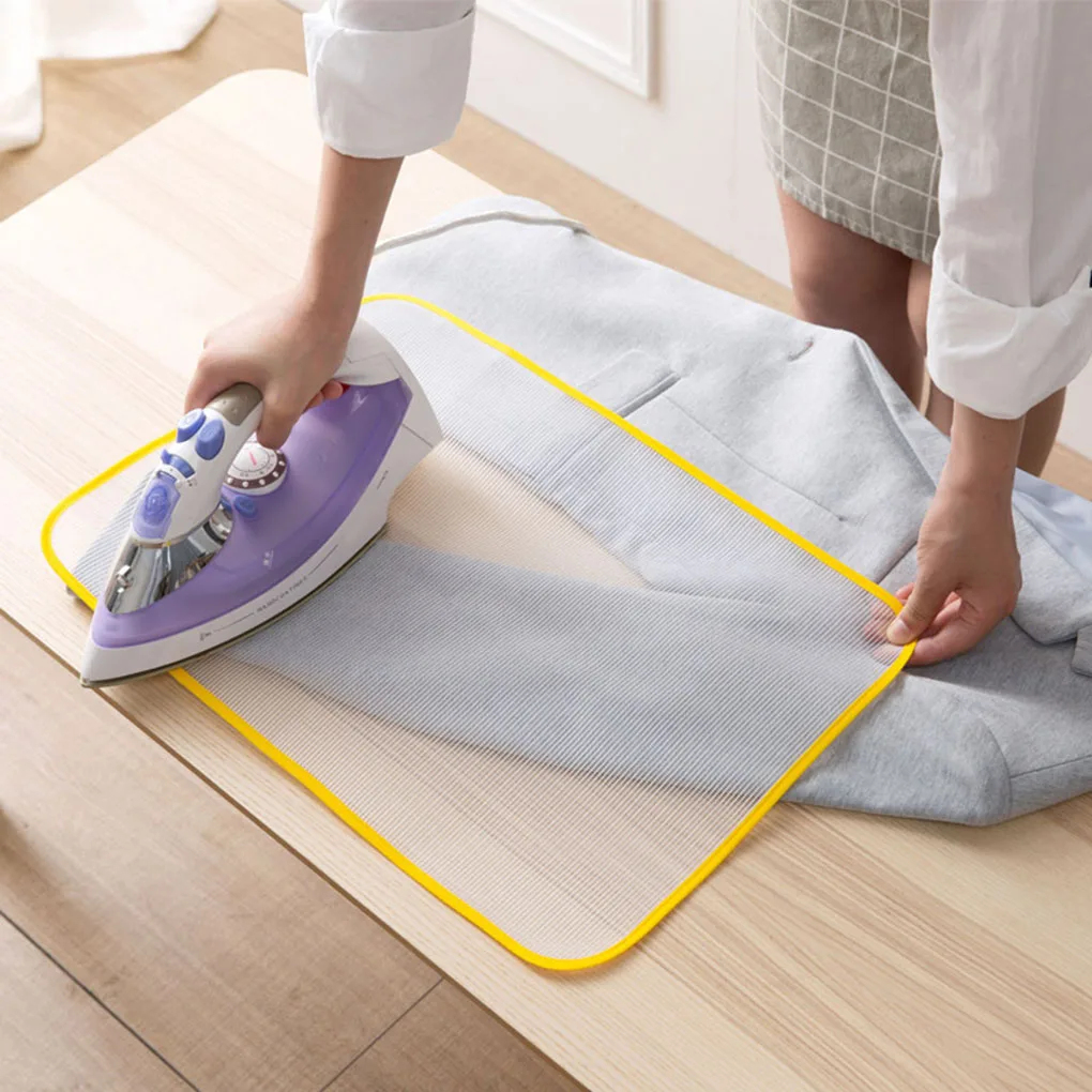 40x60cm High Temperature Ironing Cloth Ironing Pad Cover Household Protective Insulation Against Pressing Pad Boards Mesh Cloth