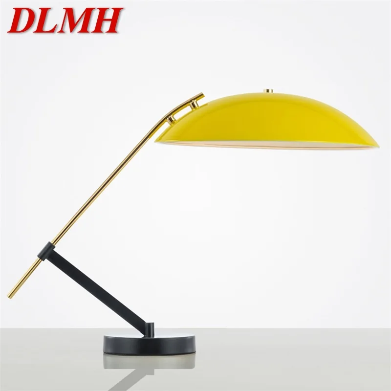 DLMH Modern Night Table Lamp Simple Design E14 Reading Desk Light Home LED Eye Protection For Children Office Bedroom Study
