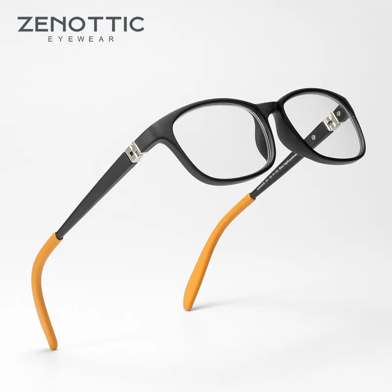 ZENOTTIC Children Anti Blue Light Glasses TR90 Silicone Flexible Protective Optical Frame Eyeglasses for Boy Girl