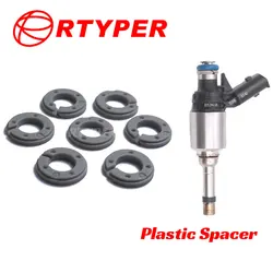 100 PCS GDI Fuel Injector Repair Kit Plastic Spacer 32026 For Hyundai Volkswagen Subaru