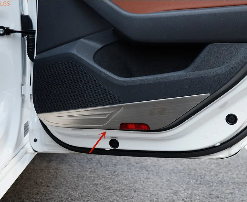 

For Volkswagen CC 2019-2020 stainless steel car door anti-kick board anti-scratch protection protection decoration Car styling