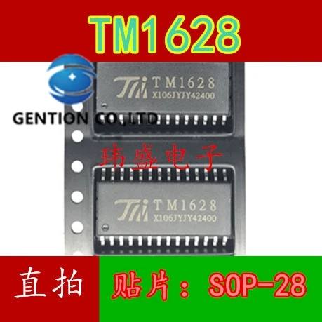 

10 шт. TM1628 SOP до 28 дней микро DVD Светодиодный драйвер IC индукционная плита в наличии 100% новая и оригинальная