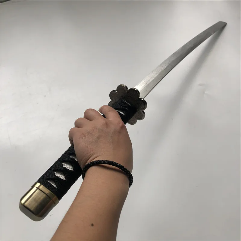 Anime Schwert Waffe Cosplay Bewaffneten Katana Espada Holz Ninja Messer Samurai Schwert Prop Spielzeug Für Jugendliche 100cm