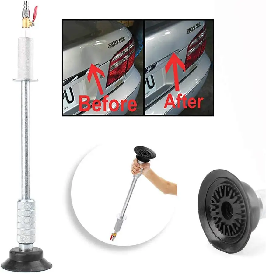 Imagem -02 - Carro Dent Repair Glue Tabs Ferramenta de Fix de Danos Corporais Puxando Ponte Extrator Remoção Dent Reparação de Mão Ferramentas de Alta Eficiência 2023