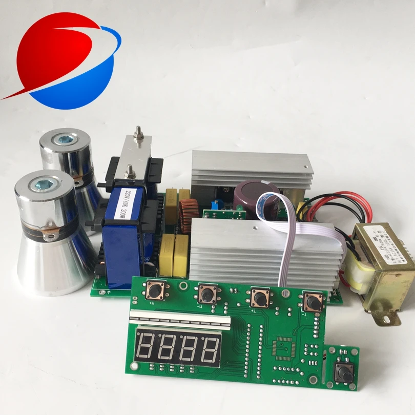 28KHZ or 40KHZ UCE 200W Ultrasonic Electrical Circuit With Display Board With 4pcs Transducer