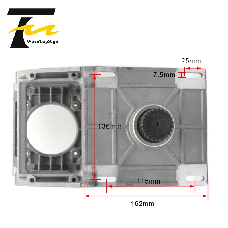 Engraving Machine Oblique Gear Box 1.5m Rack Synchronous Wheel Belt Reducer 86 Motor Gear Engraving Machine Accessories