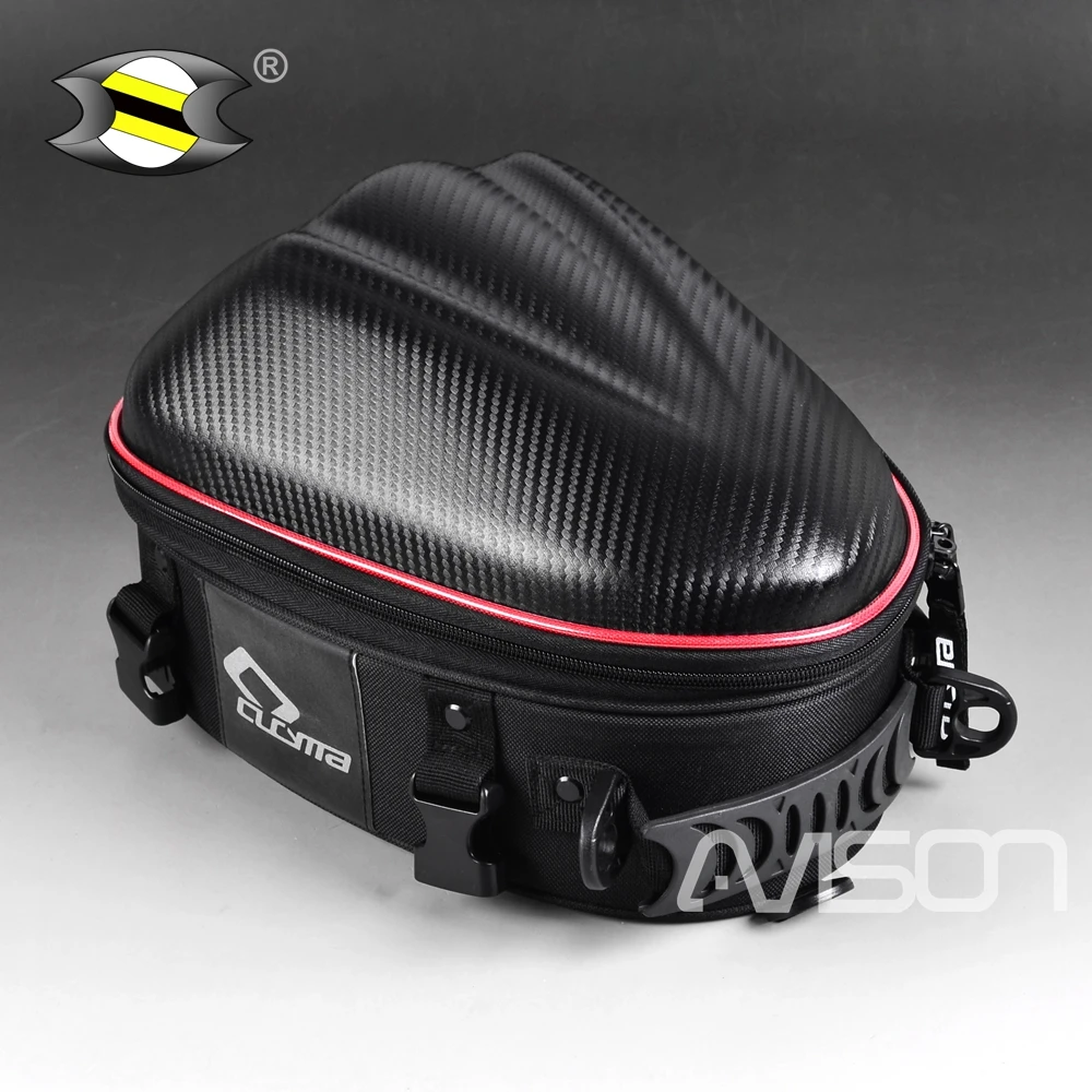 Motorcycle Tail Bag Tailbag Rear Pack Rear Seat Bag Backseat Pack Backpack Crossbody Bag Kit Luggage Bags Saddle Bag CB1901