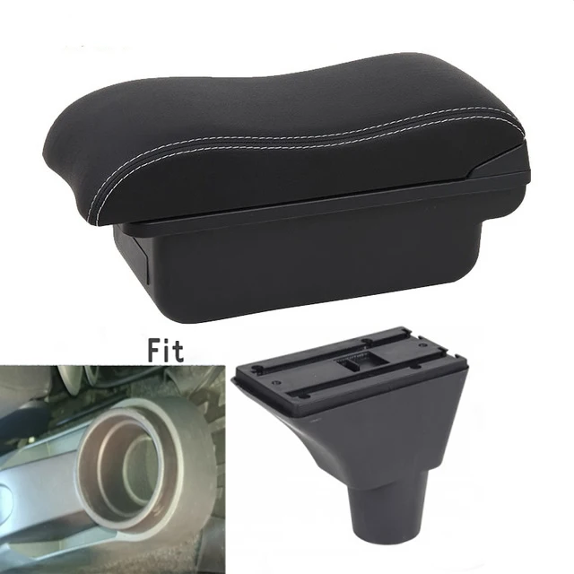 For Seat Ibiza Armrest Box Arm Elbow Rest Center Console Storage Case Modification Accessories with Cup Holder USB Port image 3