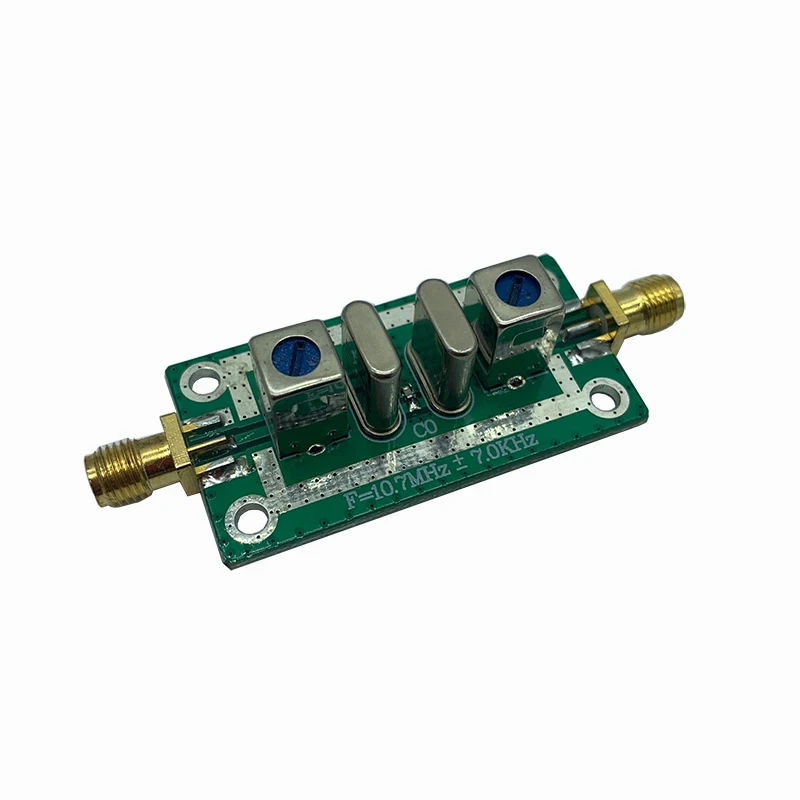 AM Filter 10.7MHz ±7KHz 10.7M Bandpass Filter Narrowband SMA-KE For Oscilloscope Ham Radio Amplifiers