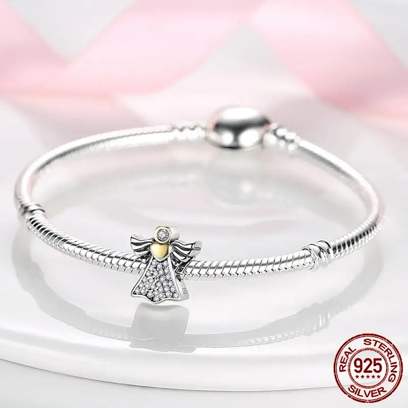 Im Angebot Charms Kleine Mädchen Jungen Anhänger Prinzessin Prinz Hund Katze Perlen Passend für Original-Armband Schmuck Kindergeschenk – Detail 34