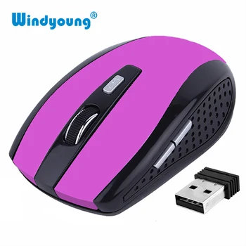 Mysz bezprzewodowa Optyczna mysz do gier Przenośna mysz 2,4 GHz z kluczem USB Nano Dongle Mysz biurowa dla graczy Mysz komputerowa do laptopa PC