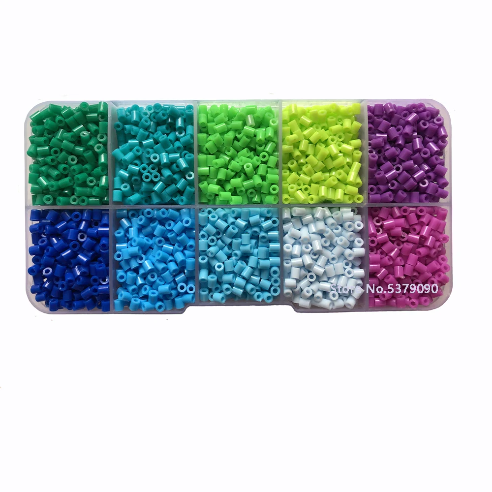 2.6mm 4500pcs/box Perlen Color Perler Iron Beads for Kids Hama Beads Diy Pixel Puzzles High Quality Handmade Gift Toy