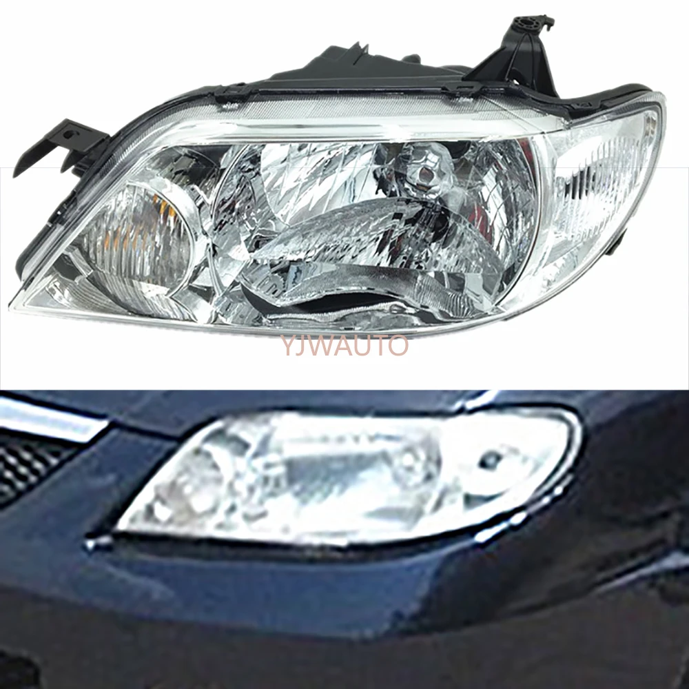 Headlights For Mazda 323 Headlamp Assembly Daytime Running Light Auto Whole Car Light Assembly