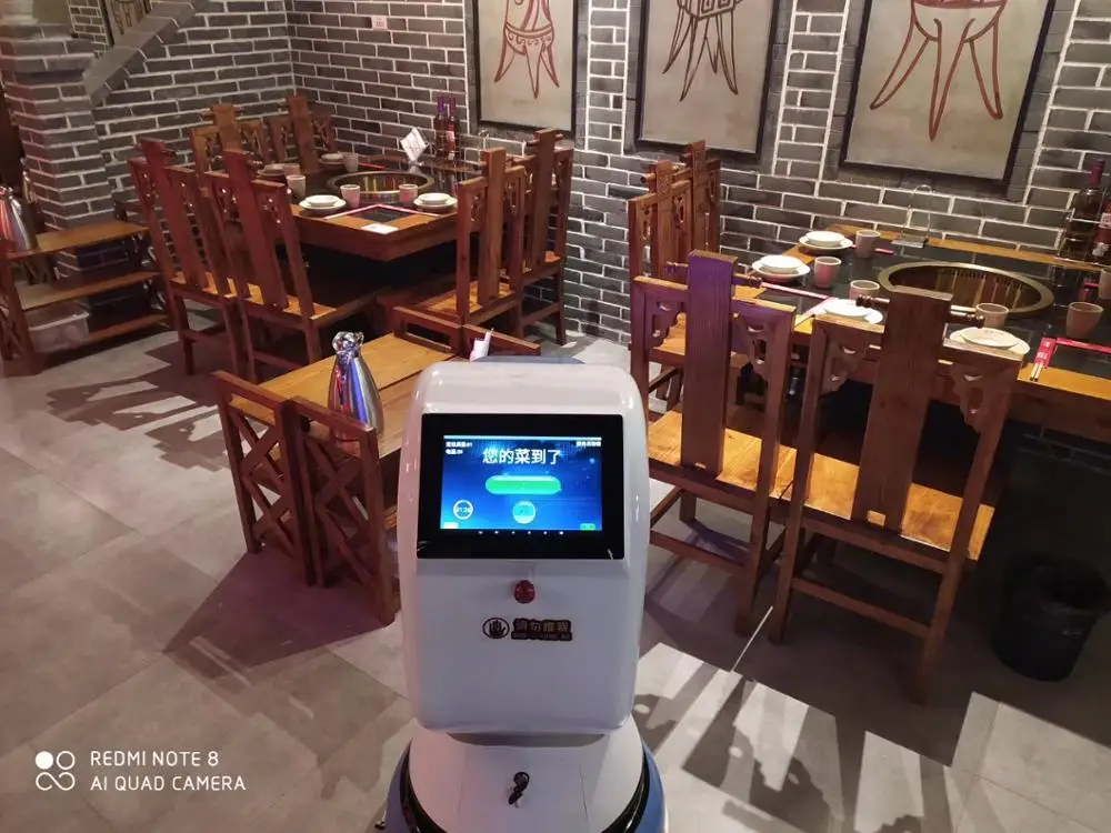 Police Hotel school hospital library Exhibition show delivery Robot