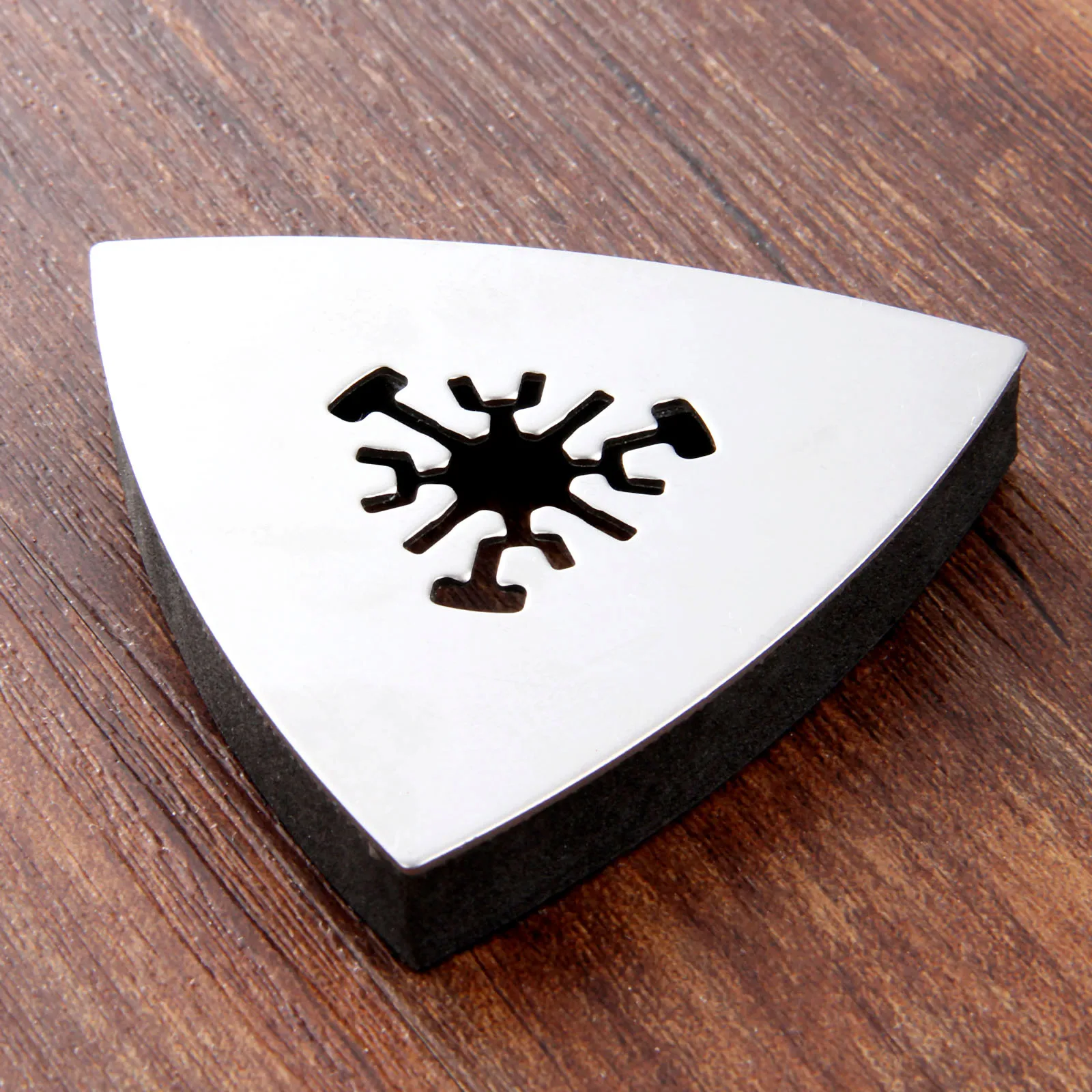 80mm Oscillating Multi Tools  Triangular Sanding PadStainless Steel Rotary Tools for Fein Multi Master Dremel Power Tool