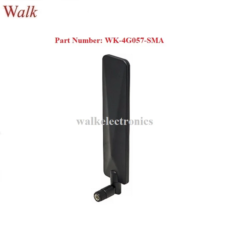 5 dbi high gain 3g 4G LTE rubber flat antenna SMA male elbow gsm 3g 4g multi band rubber antenna