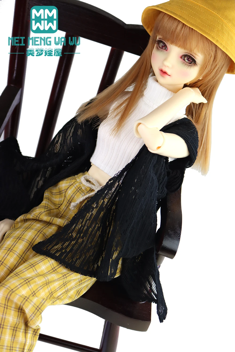 

Fits 58--60CM 1/3 BJD SD AS Dolls Clothes Toys Ball Jointed Doll turtleneck sweater