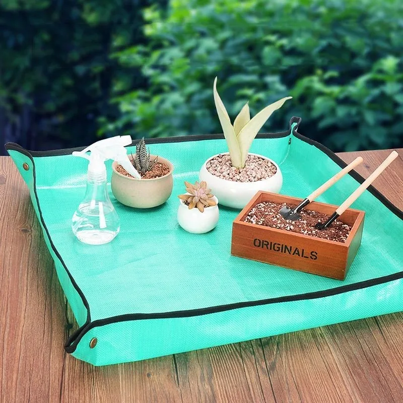 Sunshine-almohadilla para macetas de jardinería, alfombrilla impermeable para macetas, antisuciedad, para trasplantar, para el hogar