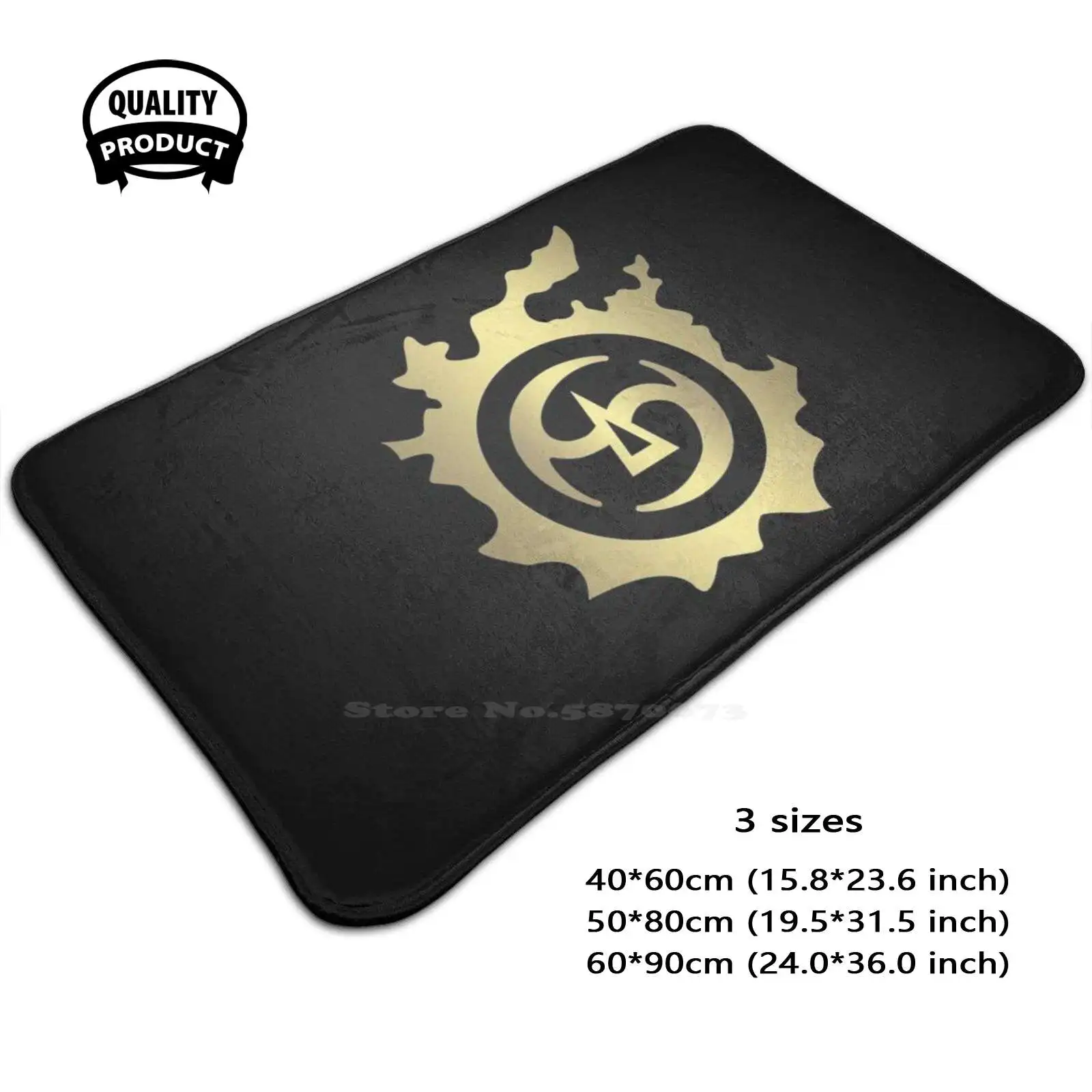 Soul Of The Samurai Soft Cushion Home Carpet Door Mat Car Rug Final Fantasy 14 Ffxiv Gunbreaker Dancer Paladin Summoner Samurai