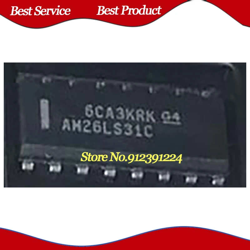 10 Pcs/Lot AM26LS31CDR AM26LS31C SOP16 New and Original In Stock