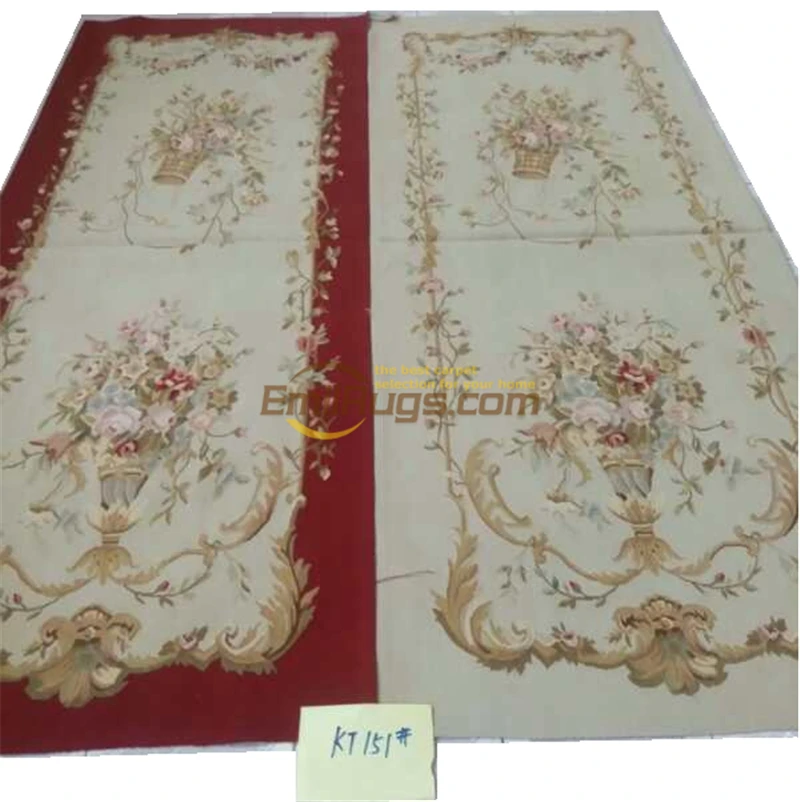 french aubusson rug The craft of making wool by hand sofa blanket the west