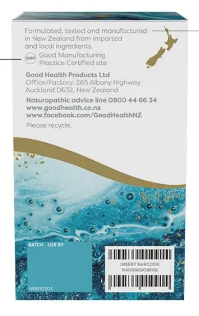 Goodhealth Ocean Mystery Water Light Collagen 60 Capsules/Bottle Free Shipping