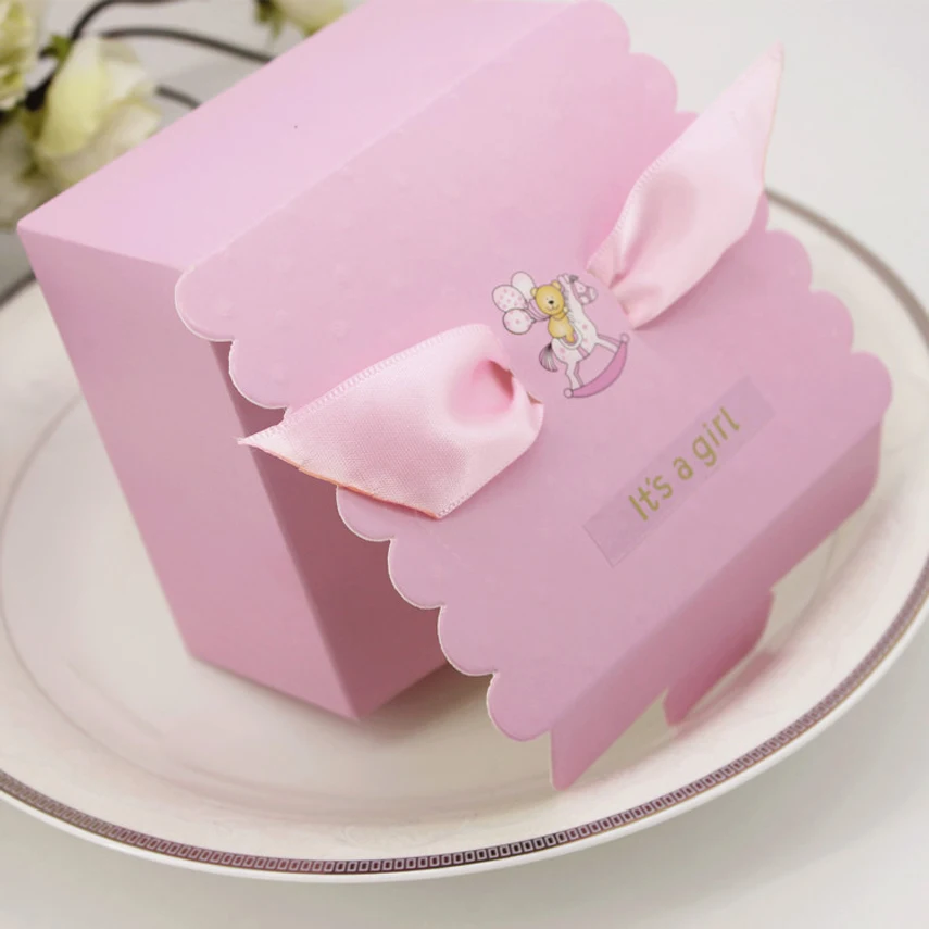 Boîte à bonbons avec ailes d'ange pour filles et garçons, boîte-cadeau d'anniversaire, réception-cadeaux pour bébé, fournitures pour invités de mariage