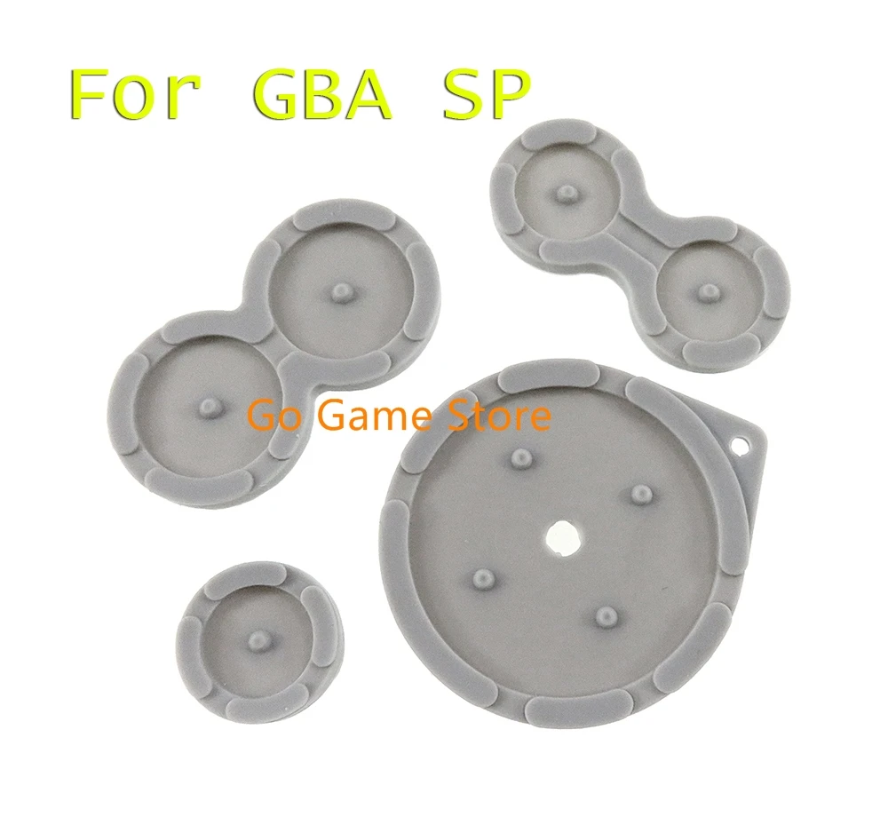 

200sets For GBA GameBoy Advance SP 4 in 1 Conductive Rubber Button D-Pad Pads Repair parts