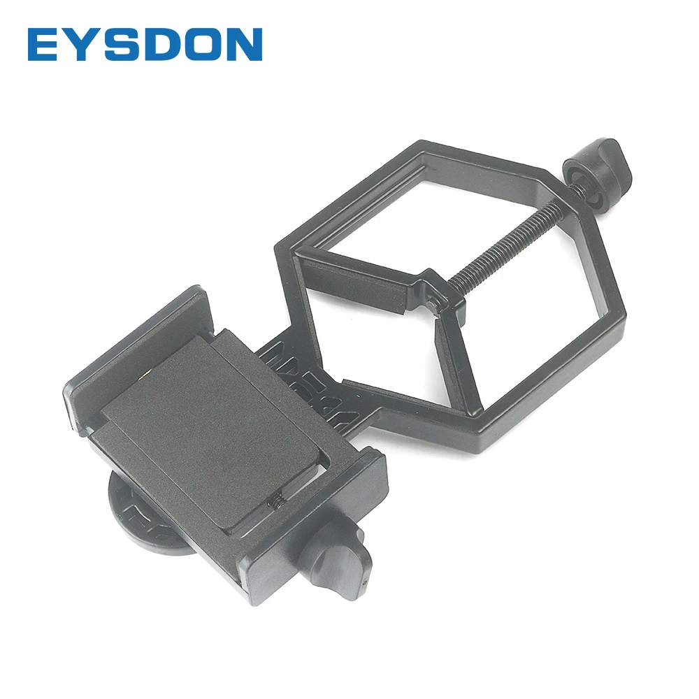 EYSDON Universal Metal Telescope Smart Phone Adapter Mount for Binocular Monocular Spotting Scope Telescopi Large range support