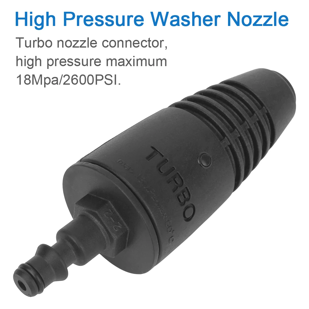 Spray for Karcher Lavor Comet VAX Turbo Nozzle Auto Accessories High Pressure Washer MAX 18Mpa Quick Realse Connector Car Wash