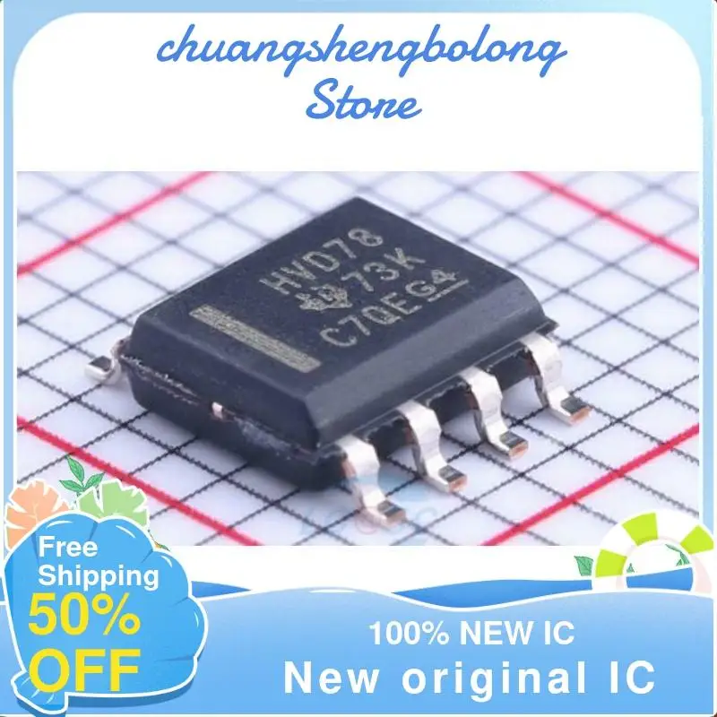 

10PCS SN65HVD78DR SOP-8 HVD78 New original IC