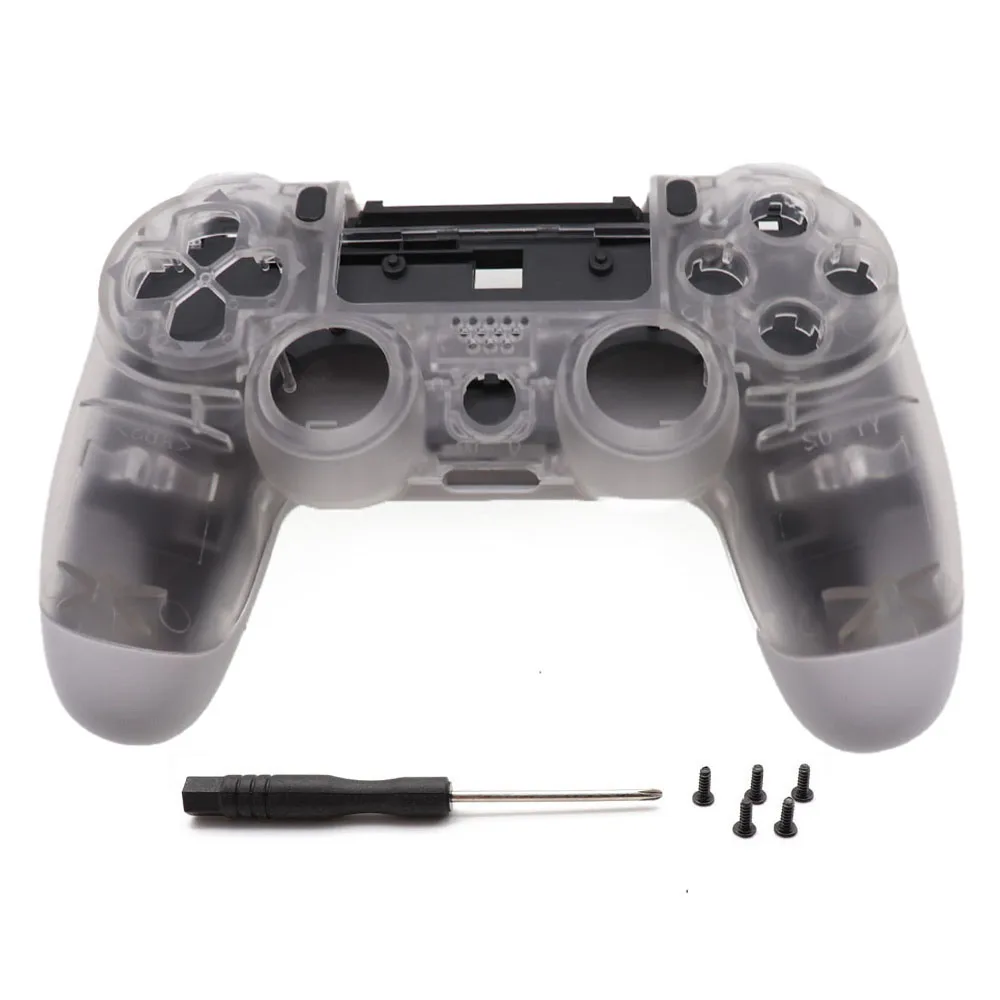 Vorne Hinten Gehäuse Shell Fall Für PS4 JDM-050 JDM-055 JDS 055 JDS 050 Controller Mit R1 L1 Schlüssel Halter Unterstützung innere Rahmen