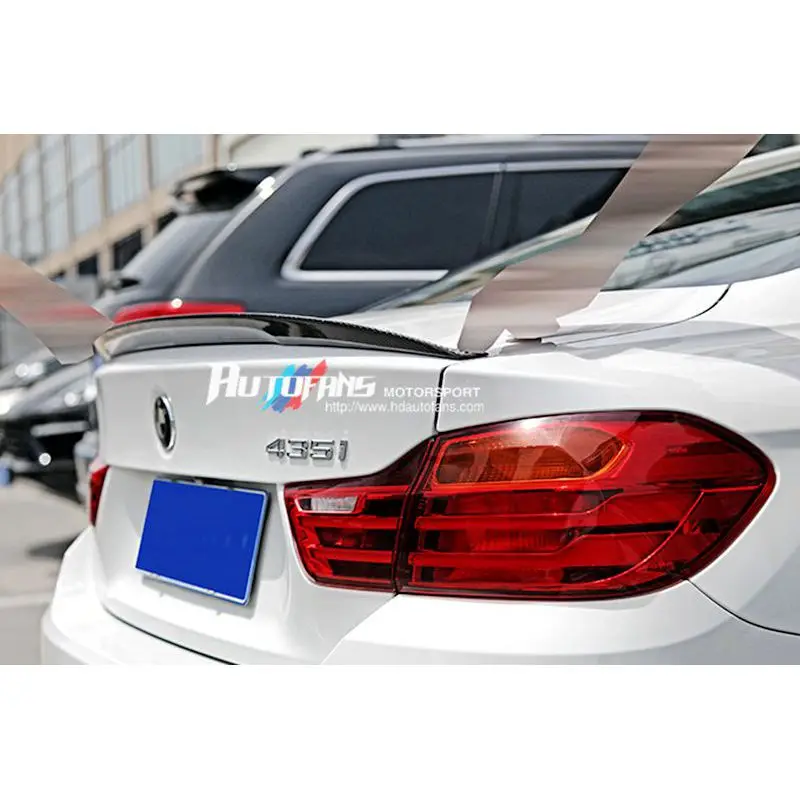 Carbon Fiber Car Racing Spoiler Lip Wing For BMW 4 series F32 428i 435i Coupe 2-Door 2014-2017