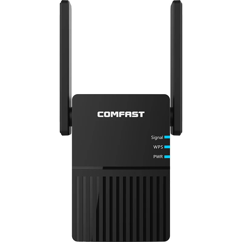 Comfast-repetidor de sinal, mini repetidor com dupla frequência ac1200, 1200m, amplificador de sinal sem fio