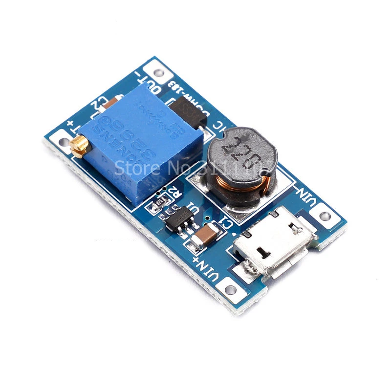 MT3608 DC-DC Step Up Converter Booster Power Supply Module Boost Step-up Board MAX output 28V 2A for arduino diy kit