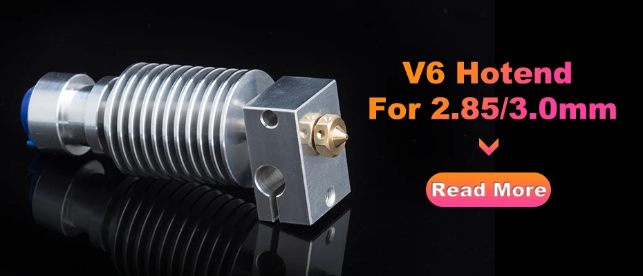 C Trianglelab All-Metal 3.0 V6 Hotend für 3,0mm J-Head Hotend Kühlkörper Heizblock Heat Break V6 Düse für 2,85 3,0 Filament – Detail 1