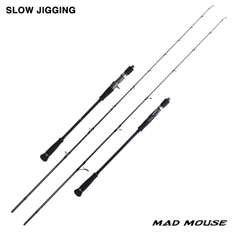 MADMOUSE Japan Full Fuji Parts Slow Jigging Rod 6\