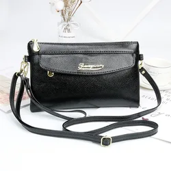 PU Litchi Grain Crossbody Bags for Women Shoulder Bags Removable and Adjustable Shoulder Strap New Fashion Clutch Bag