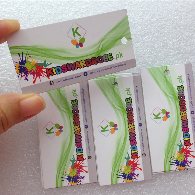 1000pcs 70x35mm custom printing hang tags packing hang cards paper card price sealing labels colorful stickers