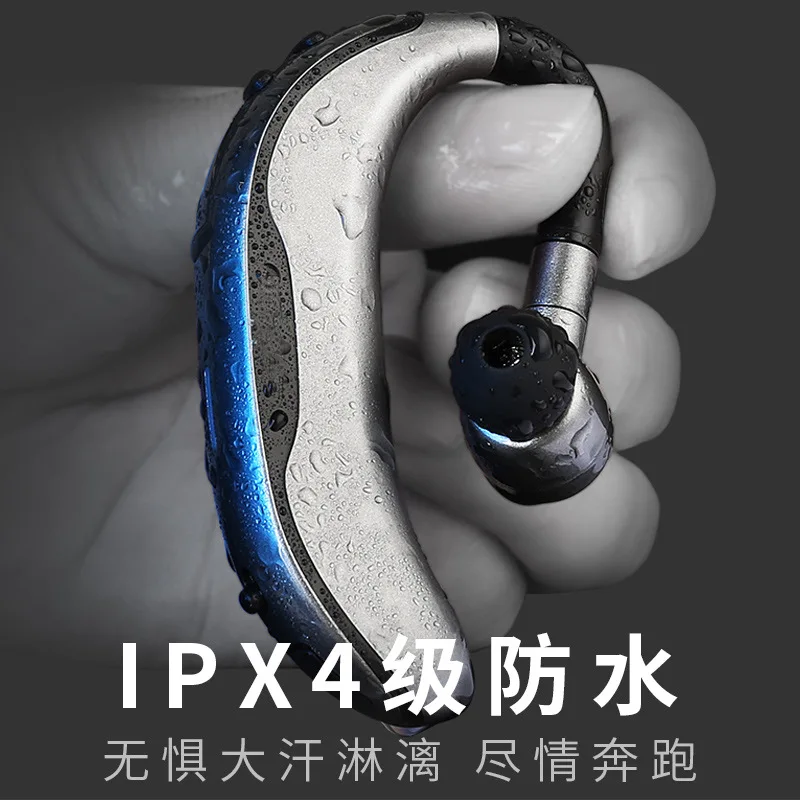 Long standby universal business driving wireless Bluetooth headset Hanging ear sports sweat-proof painless wear headphone