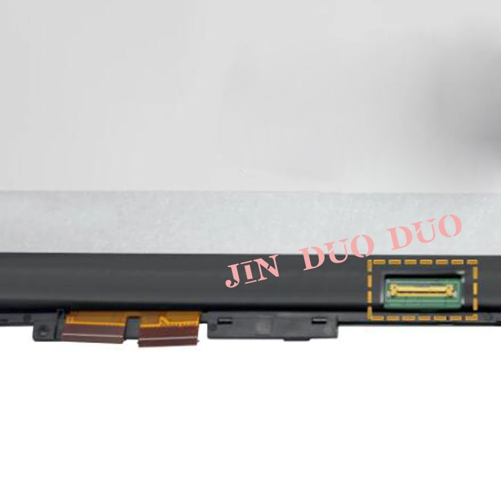 14.0นิ้วสำหรับ Lenovo Yoga710-14จอ LCD ทัชสกรีนดิจิไทเซอร์สำหรับเลโนโวโยคะ710 Yoga710-14IKB 710-14ISK LCD พร้อมกรอบ