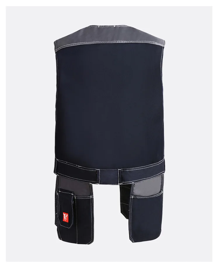 Multi Pocket Work Vest Men Plus Size Electrician Car Maintenance Decoration Mechanical Processing Multi-Functional Workwear
