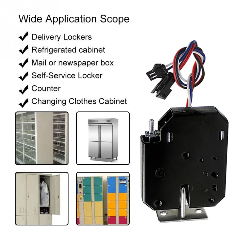 

DC12V Электромагнитный замок супермаркет умный шкаф контроля доступа шкафчик для почтового ящика