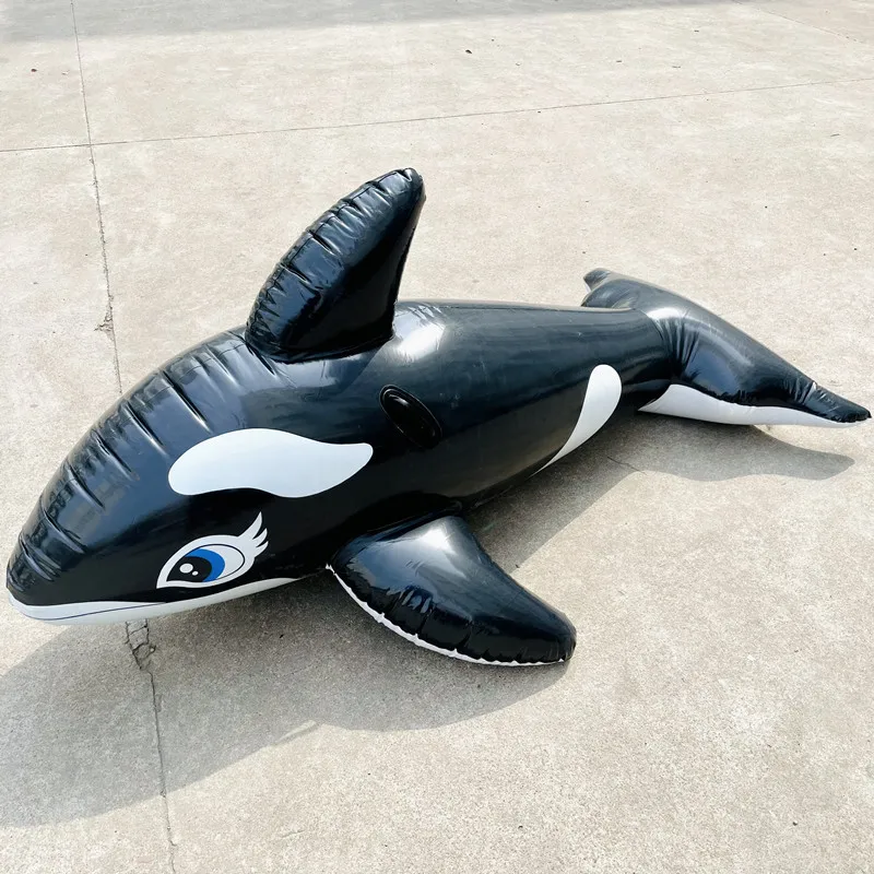 K-STAR Spot Water Park Inflatable Swimming Circle Mounts Water Toy Adult Adult Dolphins Black Whales Surfing New dropshopping