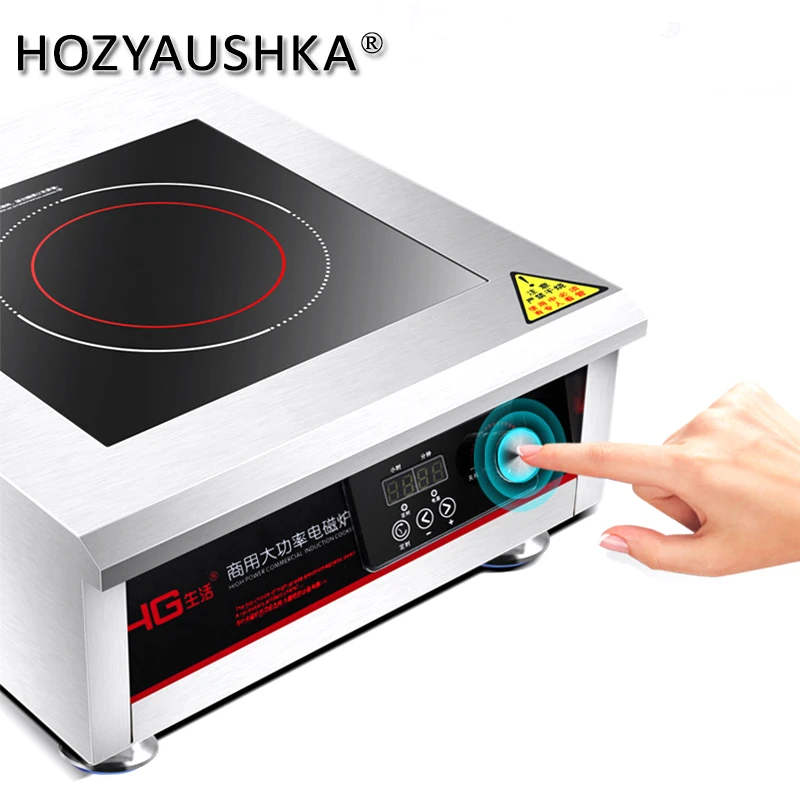 인덕션 쿠커 고출력 상업용 평면 전자기 튀김로, 5000W, 5KW 폭발 튀김로, 평평한 수프 스토브