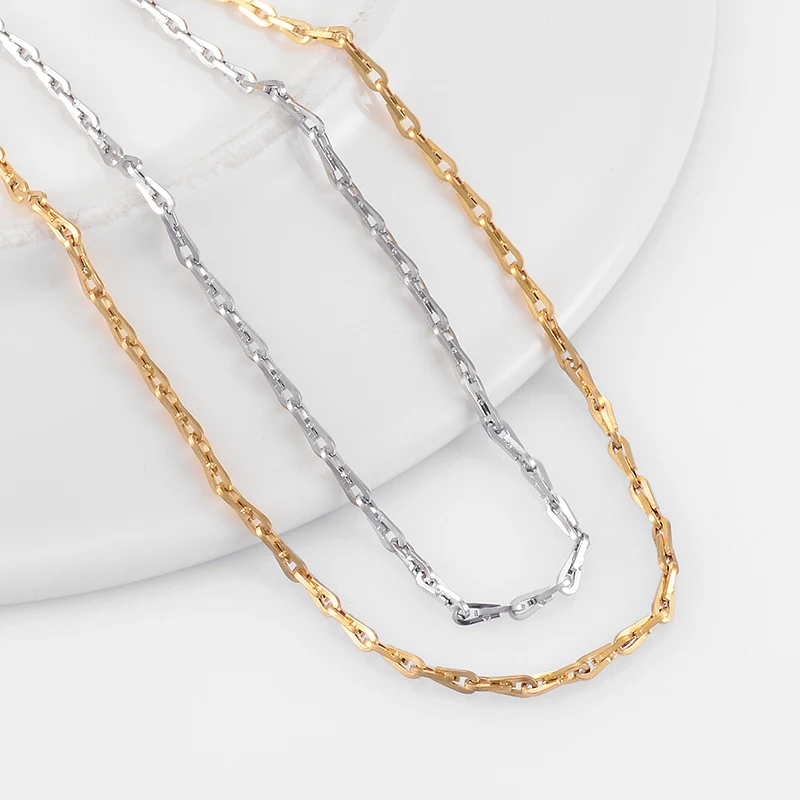 Neue Edelstahl-Halskette, Persönlichkeit, Modekette, für Männer und Frauen – Detail 3