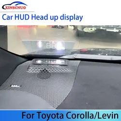 XINSCNUO Auto electronic HUD Head Up Display For Toyota Corolla/Levin 2019 2020 2021 OBD head-up display