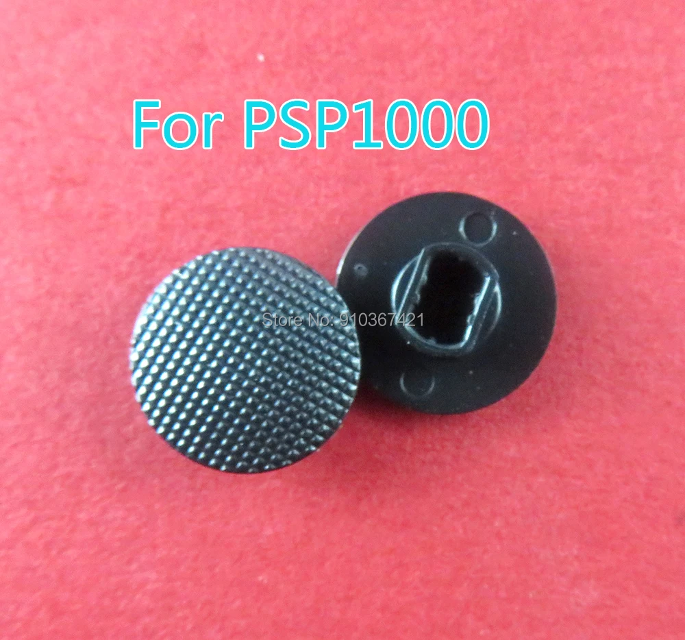 아날로그 조이스틱 스틱 캡 커버 단추, PSP 1000 PSP1000 콘솔용, 1000 블랙 조이스틱 캡, 로트당 100 개
